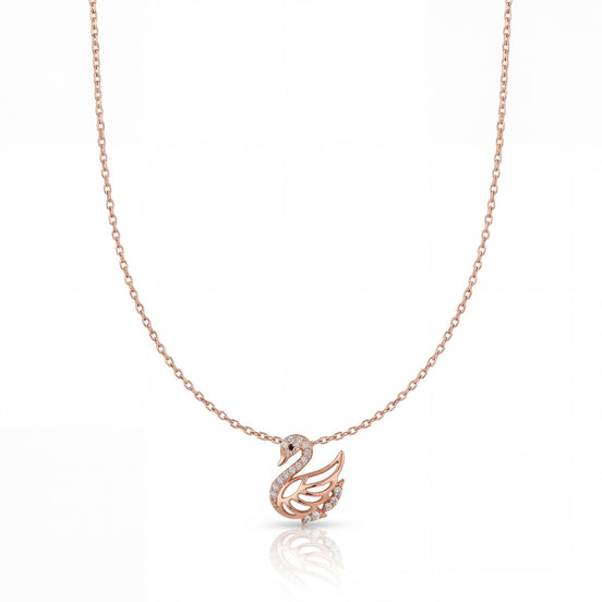 Classic Swan Grace Necklace