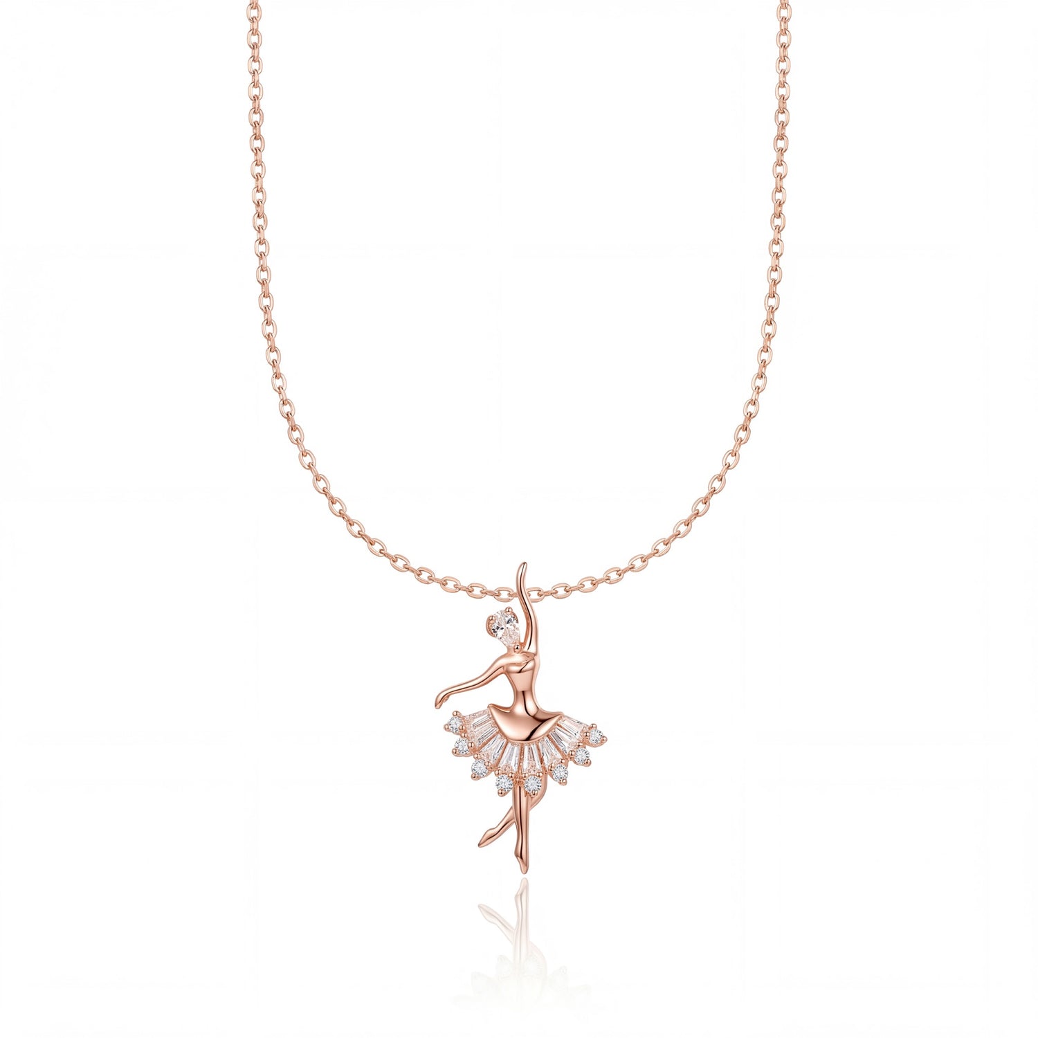 Ballerina Grace Pendant Necklace