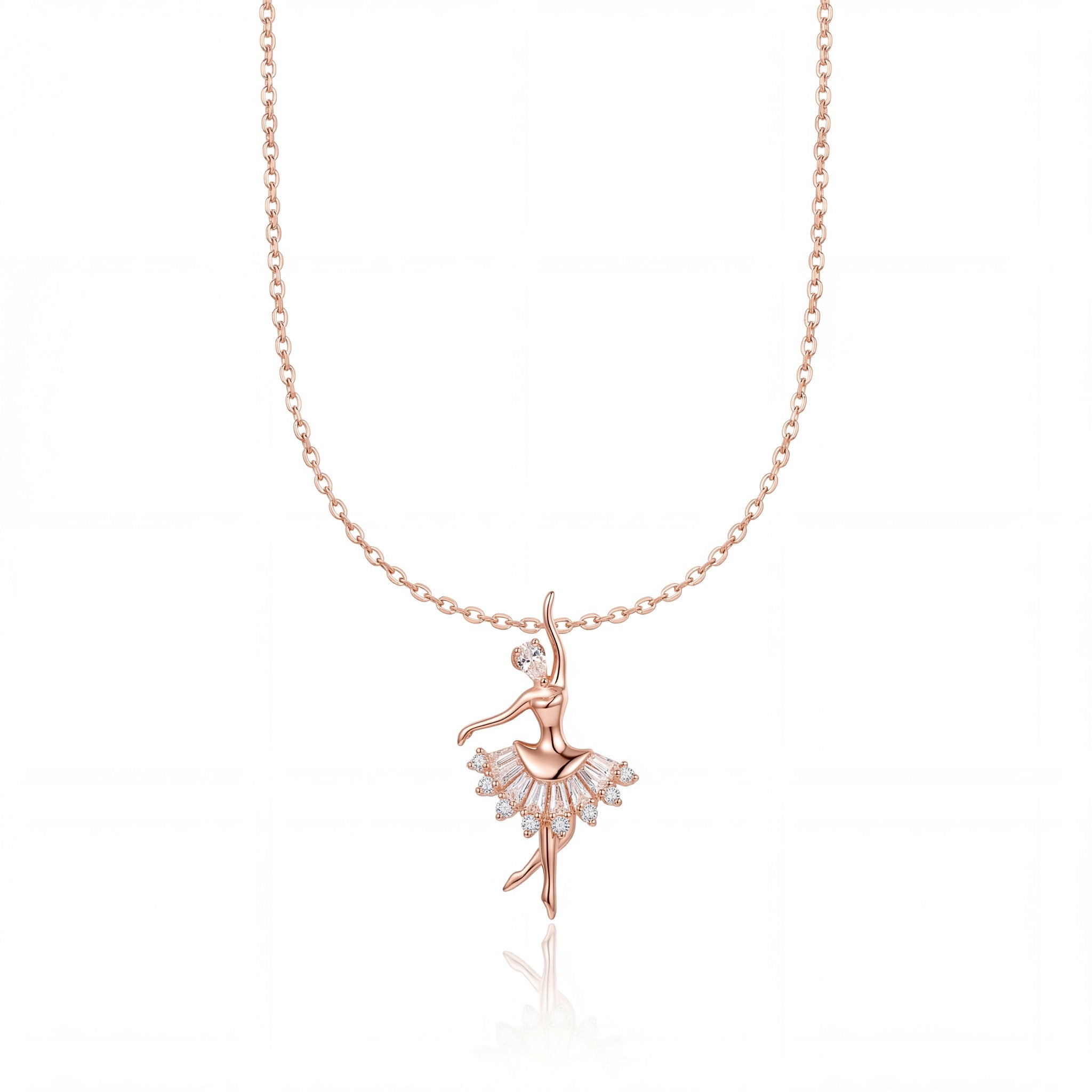 Ballerina Grace Pendant Necklace