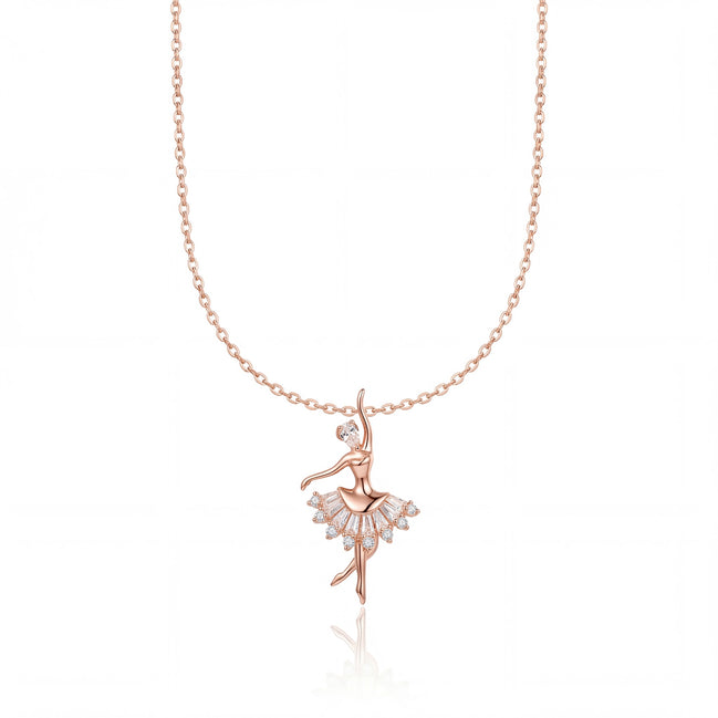 Ballerina Grace Pendant Necklace