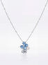 Blue Blossom Pearl Necklace