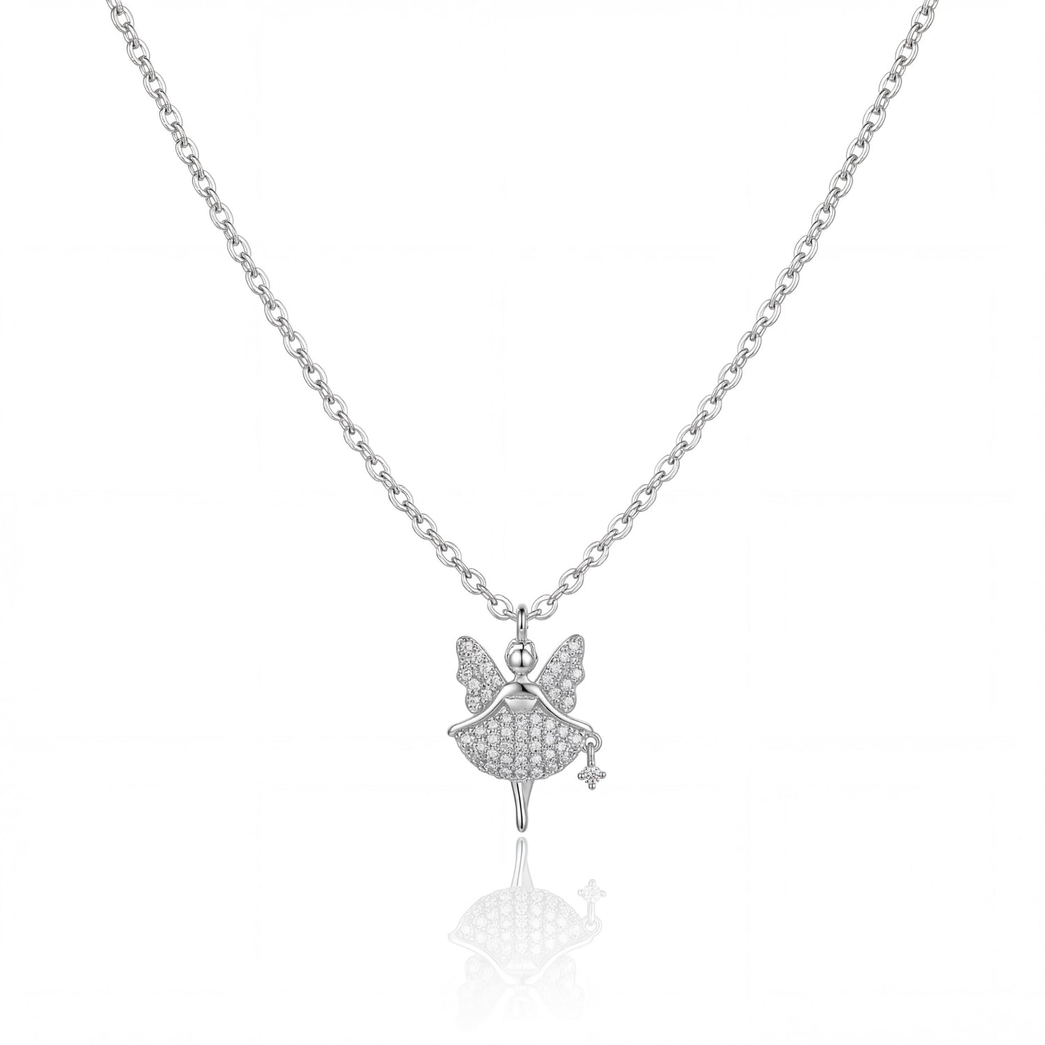 Enchanted Fairy Pavé Necklace