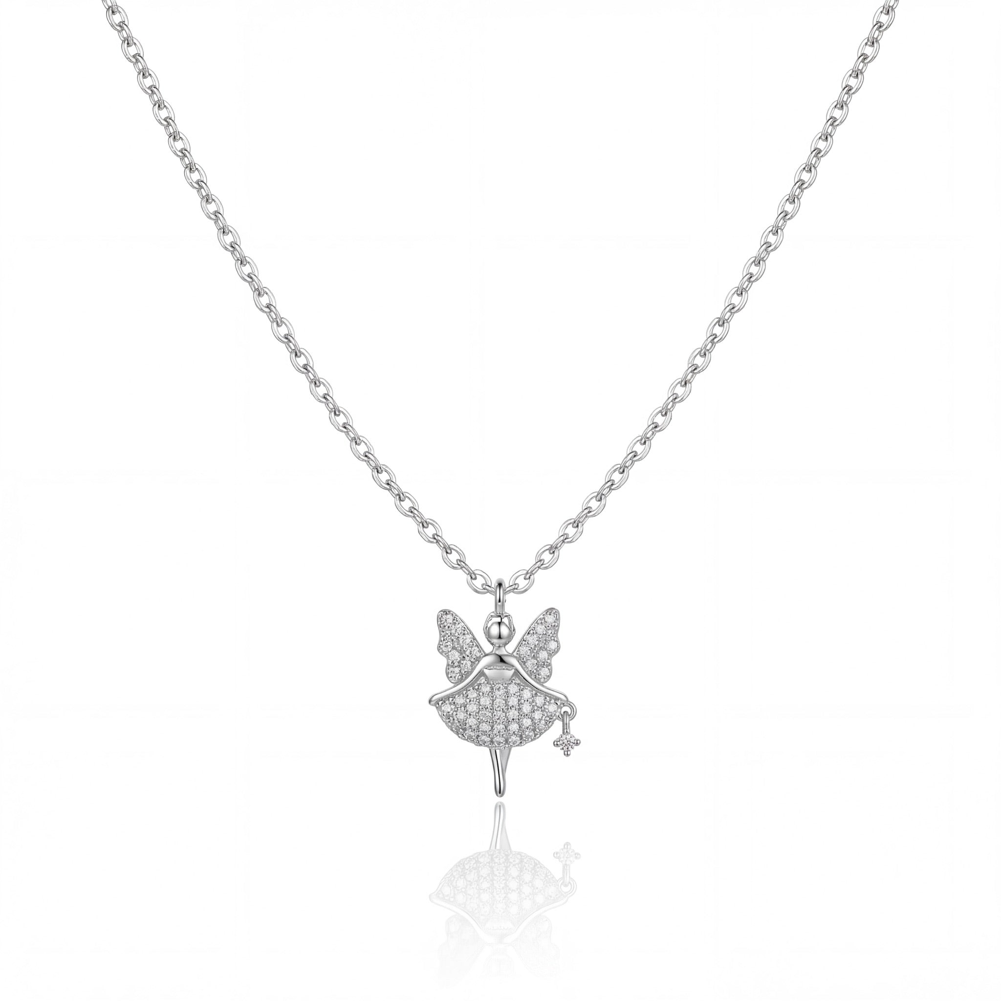 Enchanted Fairy Pavé Necklace