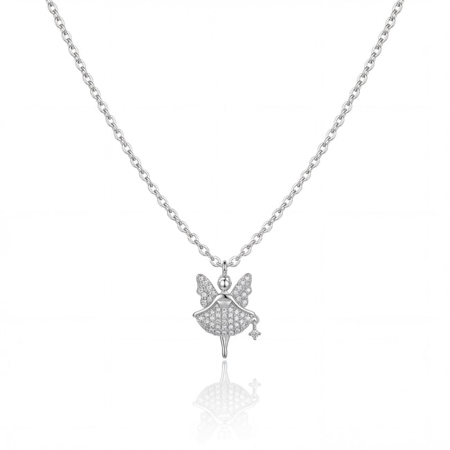 Enchanted Fairy Pavé Necklace