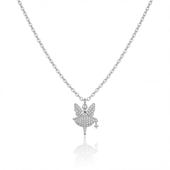 Enchanted Fairy Pavé Necklace