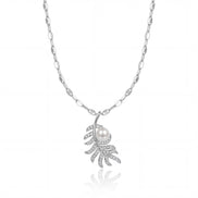 Pearl Leaf Elegance Necklace