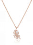 Pearl Leaf Grace Necklace