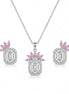 Pink Blossom Radiance Pendant Set