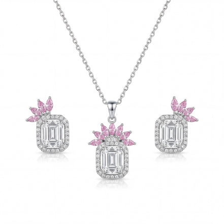 Pink Blossom Radiance Pendant Set