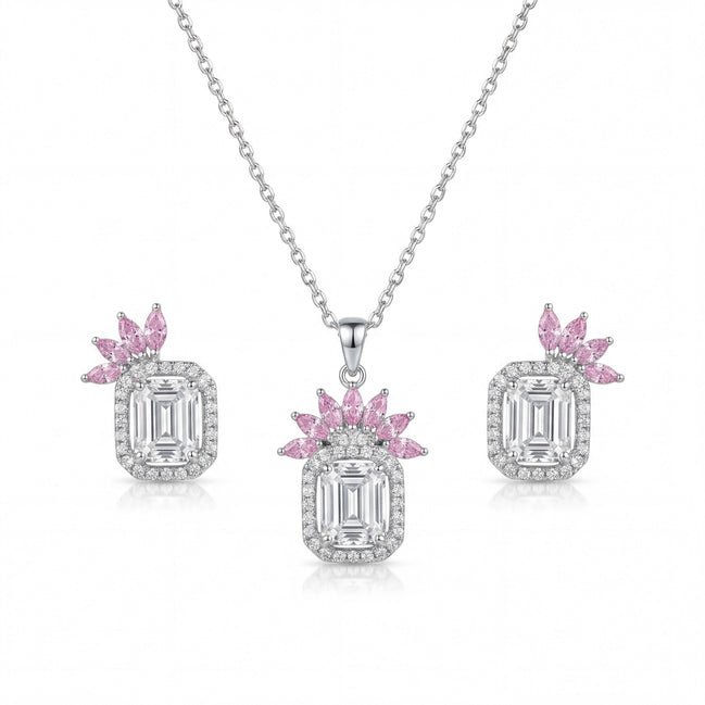 Pink Blossom Radiance Pendant Set