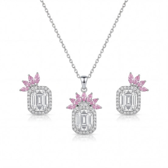 Pink Blossom Radiance Pendant Set