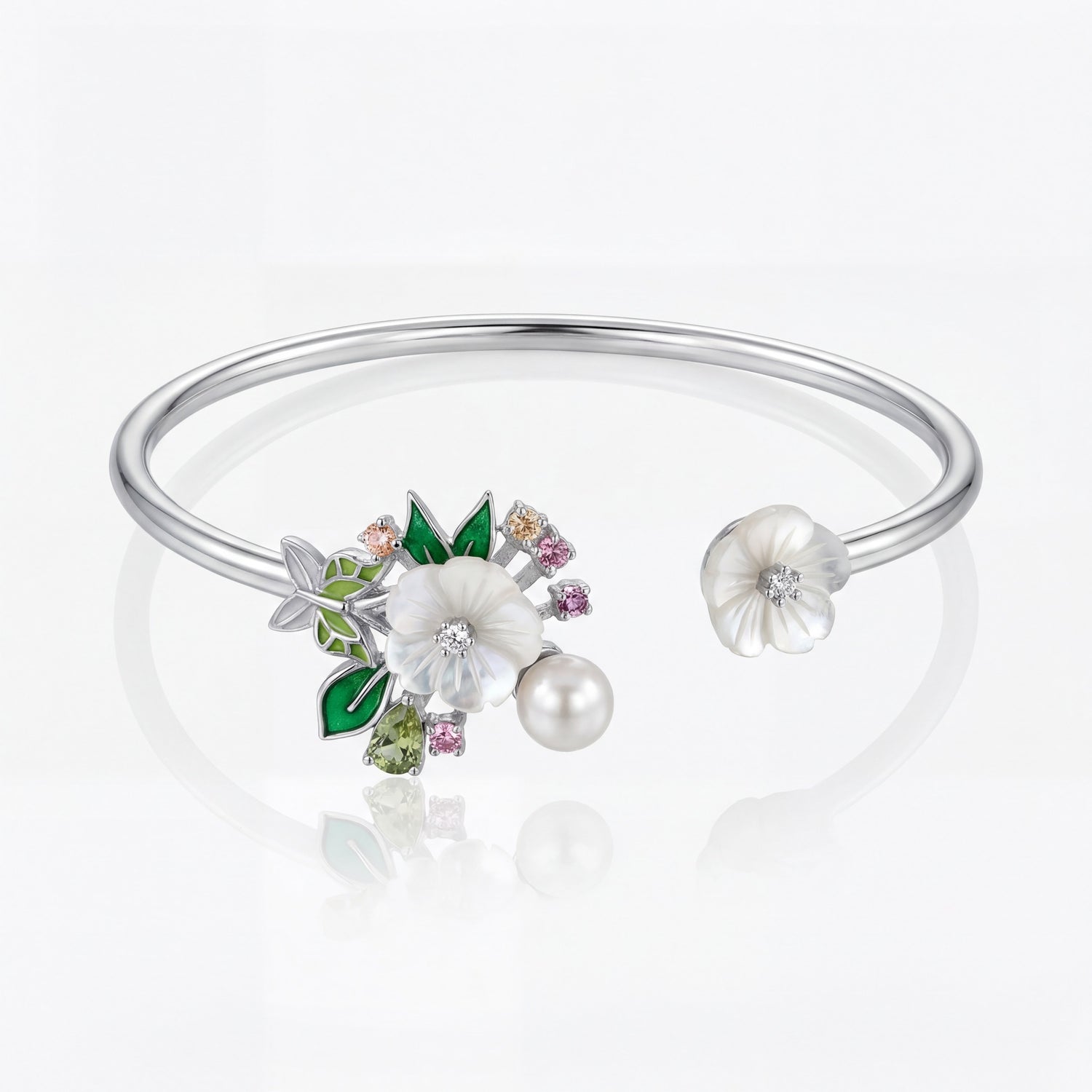 Garden Bloom Pearl Bracelet
