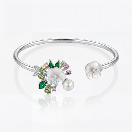 Garden Bloom Pearl Bracelet