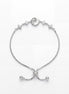Celestial Moon & Star Slider Bracelet