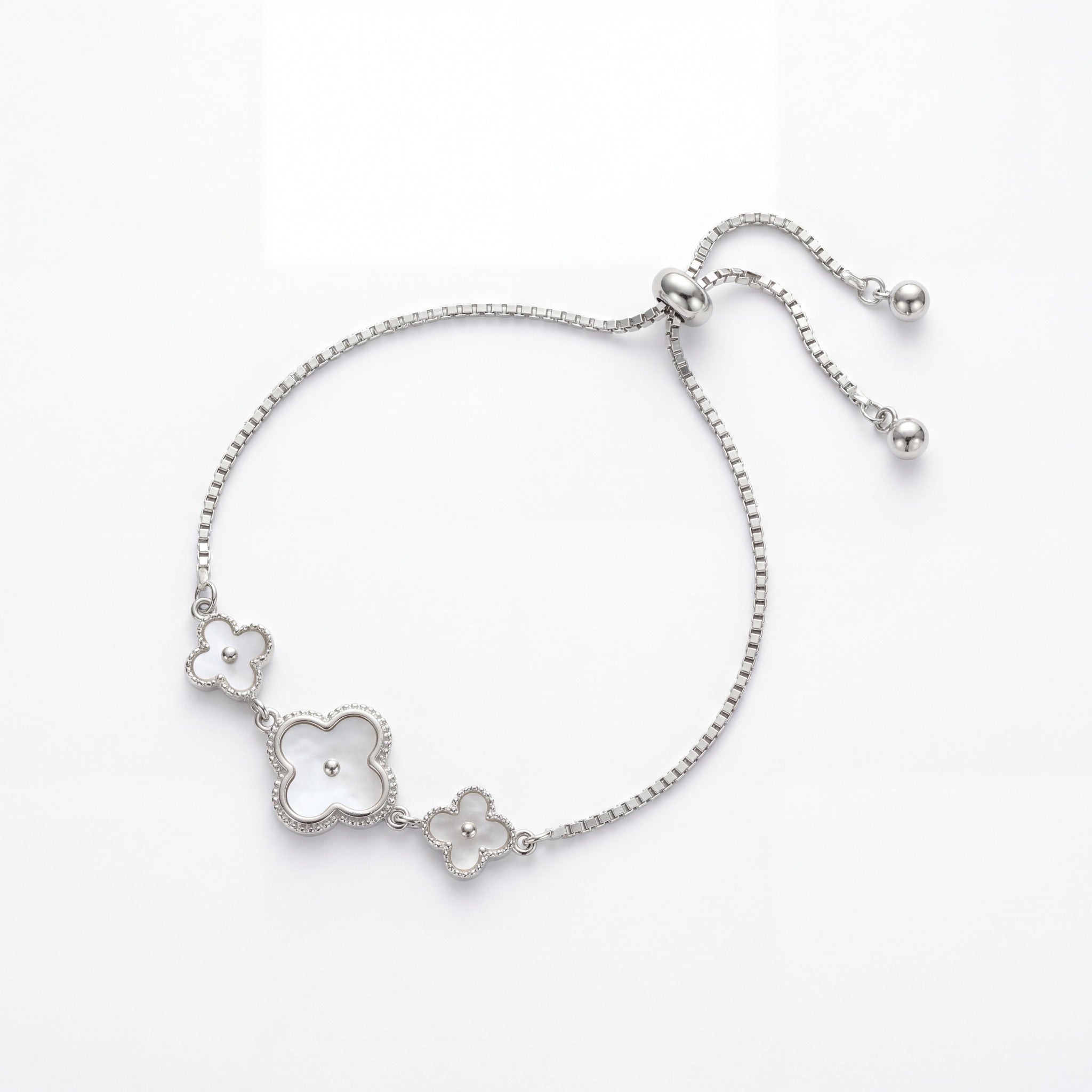 Clover Mother-of-Pearl Bracelet