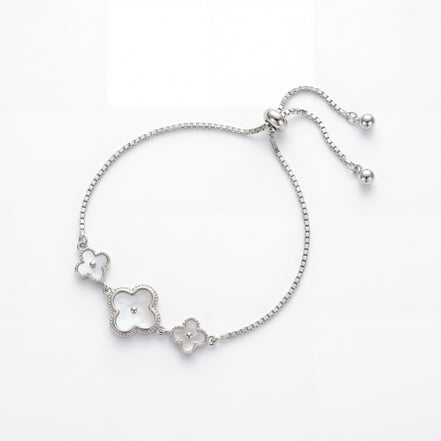 Clover Mother-of-Pearl Bracelet