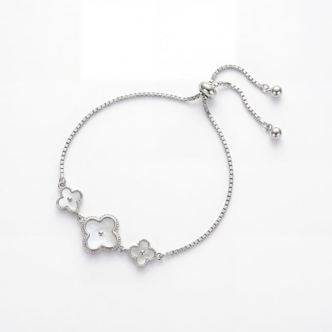 Clover Mother-of-Pearl Bracelet