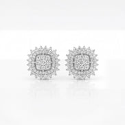Imperial Cushion Diamond Studs