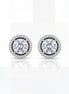 Celestial Solitaire Halo Studs