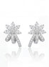 Rose Heart Trinity Studs