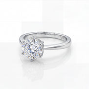 Classic Round Solitaire Ring