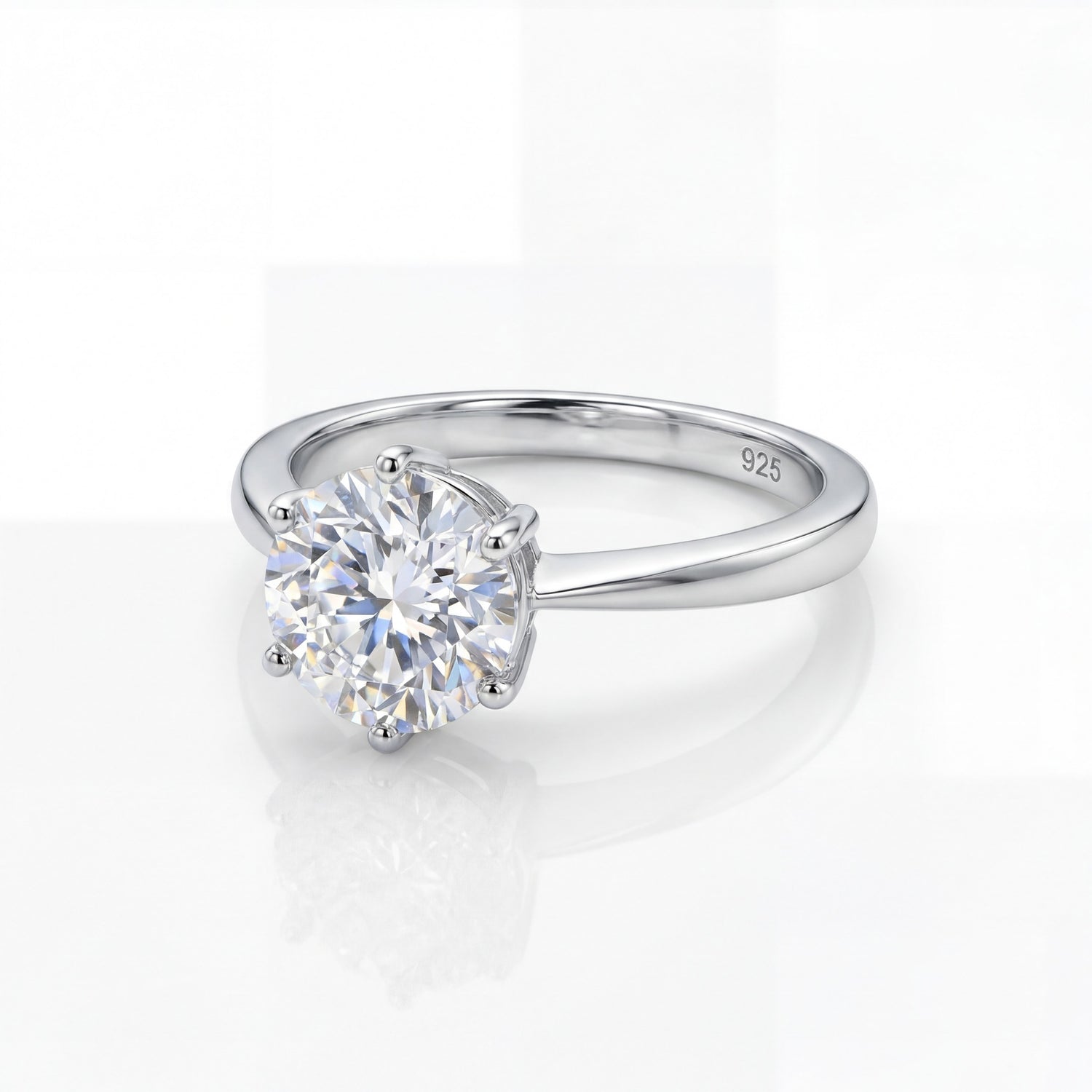 Classic Round Solitaire Ring