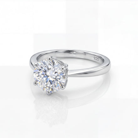 Classic Round Solitaire Ring