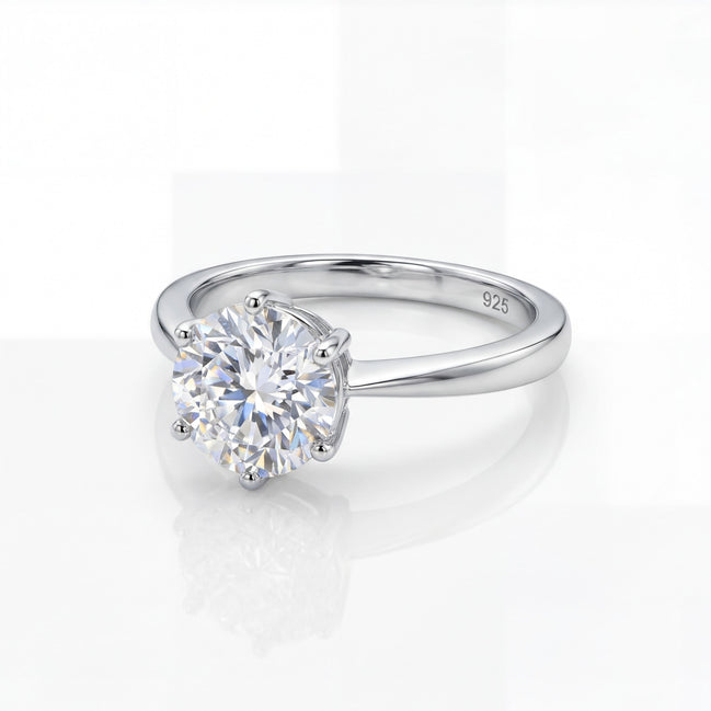 Classic Round Solitaire Ring