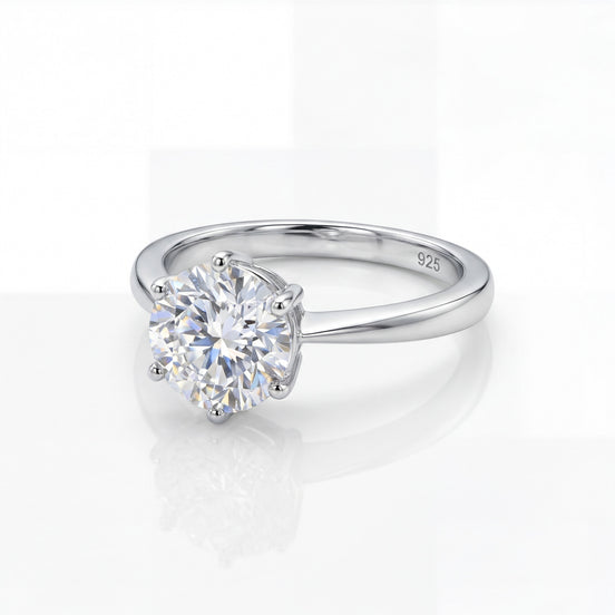 Classic Round Solitaire Ring