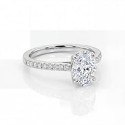 Luminara Oval Diamond Ring