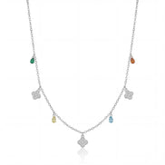 Clover Garden Charm Necklace