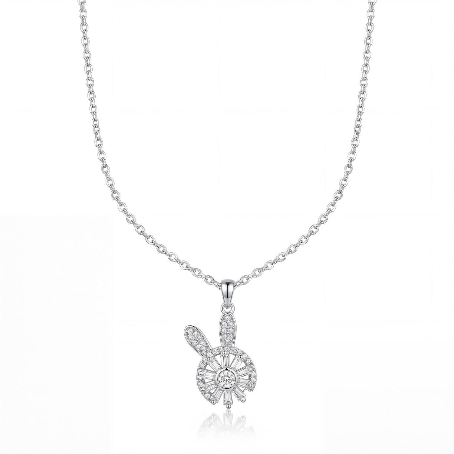 Bunny Radiance Pendant Necklace