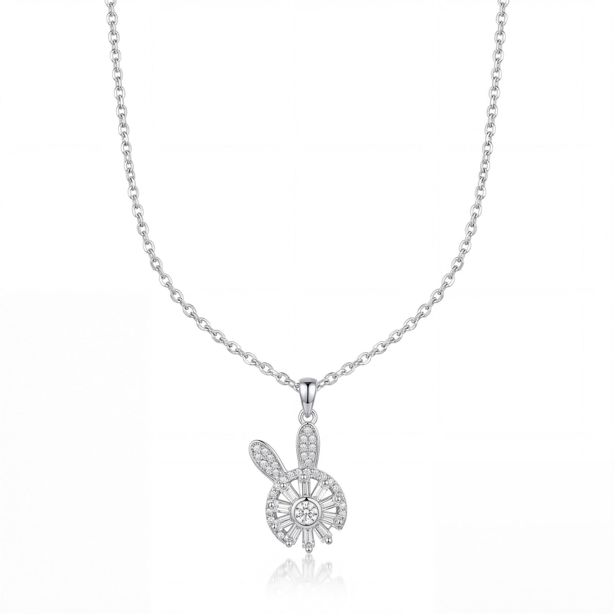 Bunny Radiance Pendant Necklace