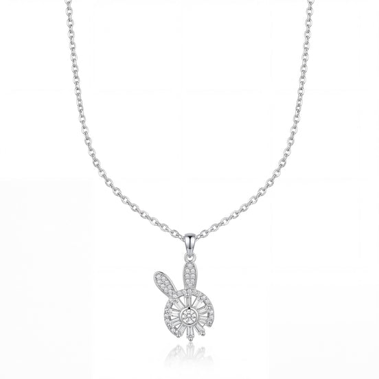 Bunny Radiance Pendant Necklace