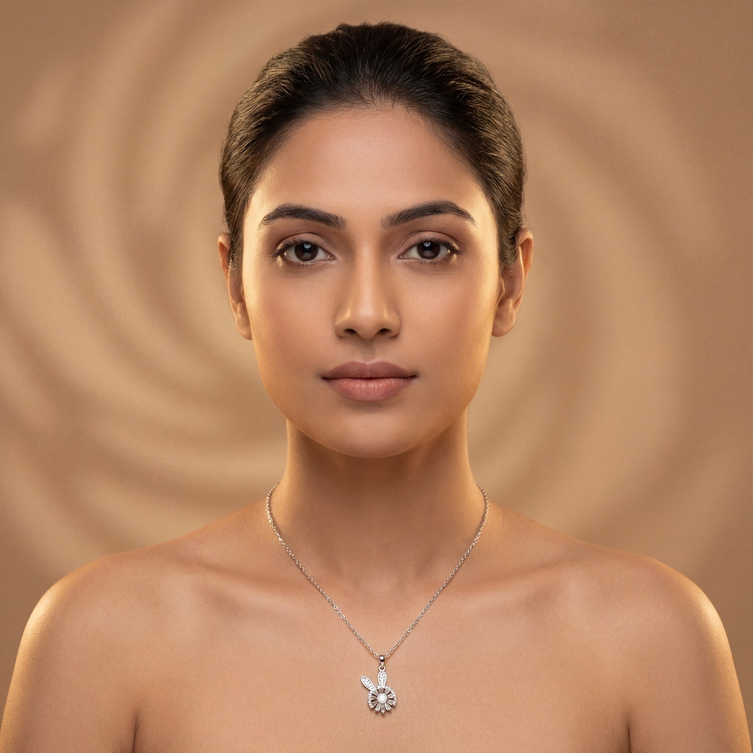 Bunny Radiance Pendant Necklace
