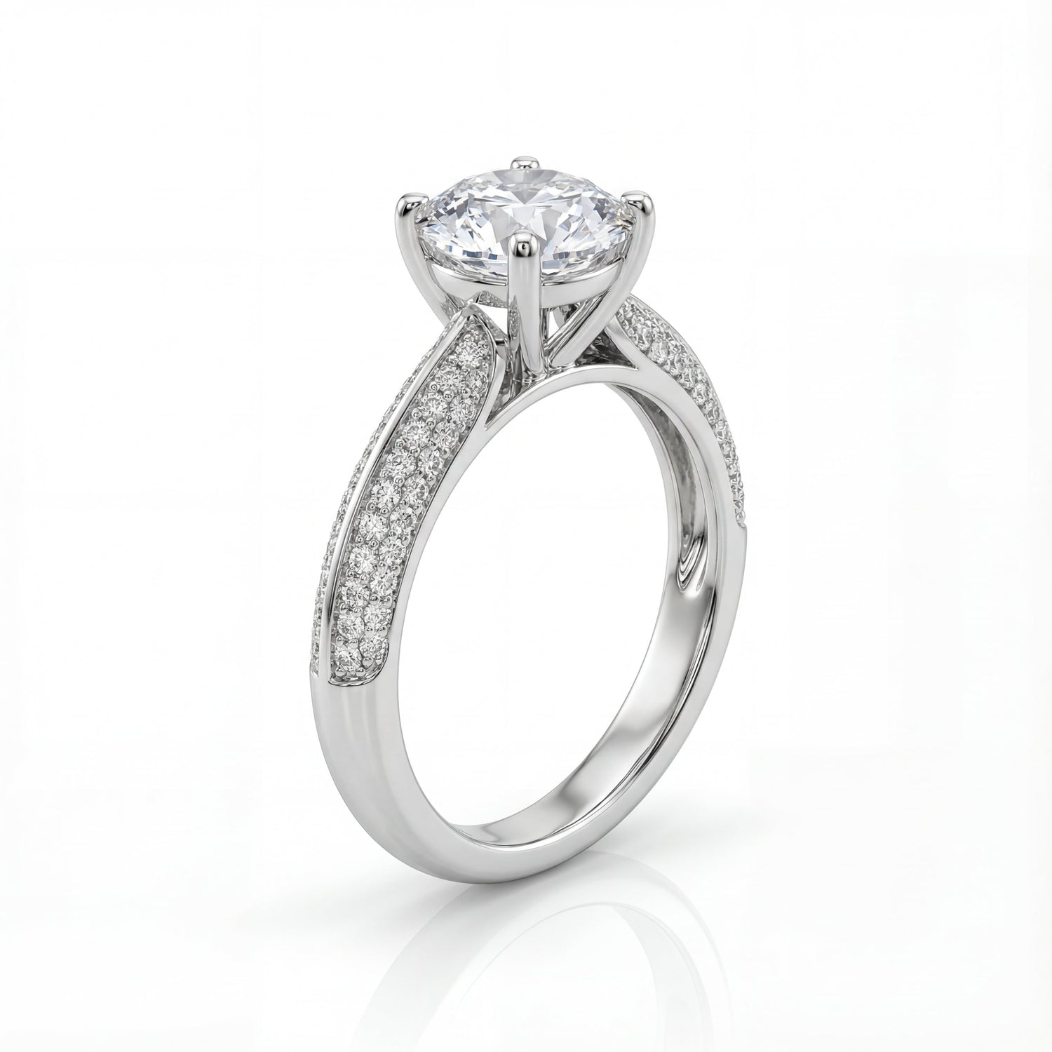 Star & Sapphire Trio Stack Ring