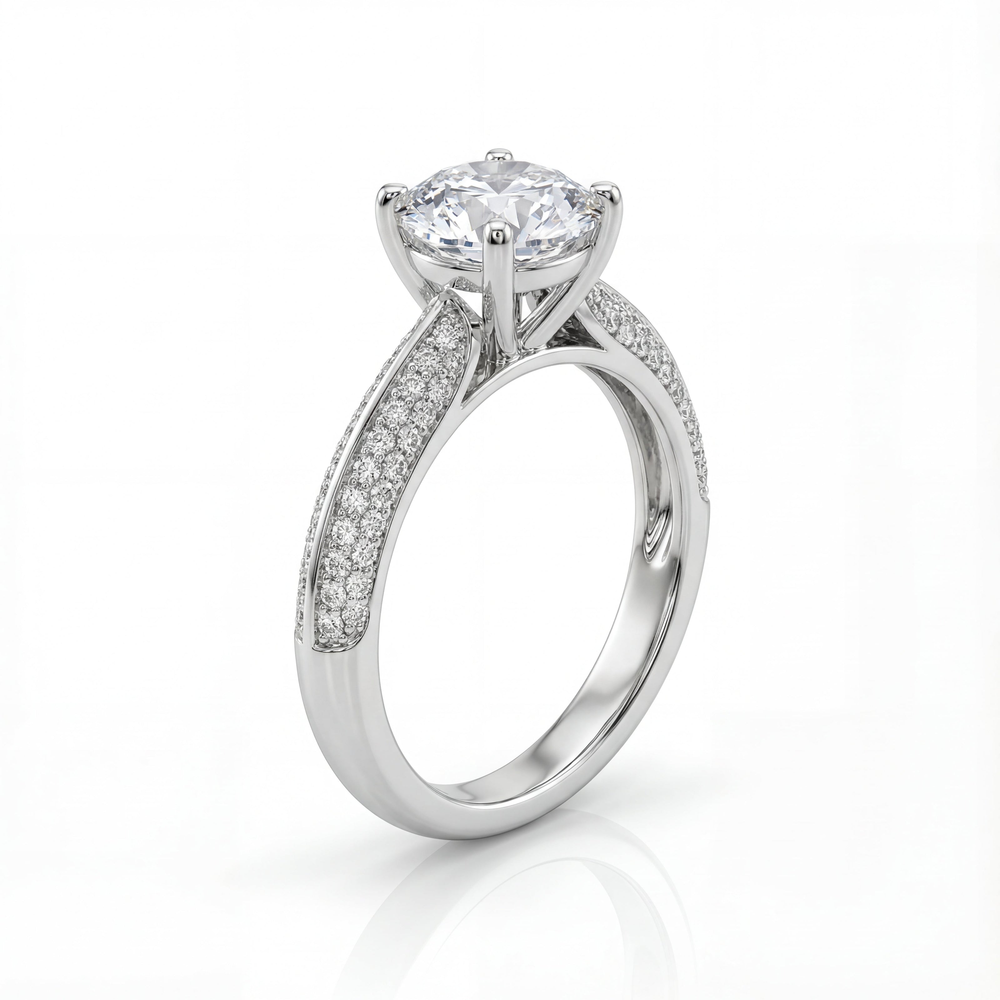 Star & Sapphire Trio Stack Ring