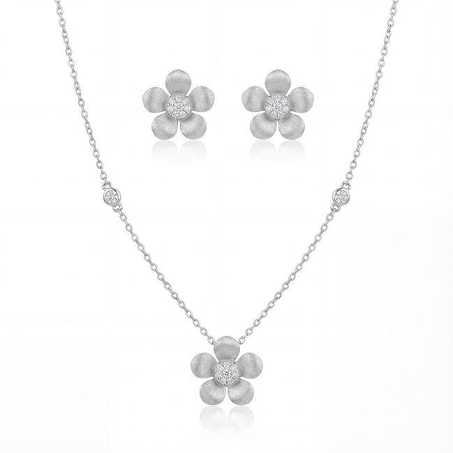 Silver Blossom Grace Set