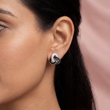 Eternal Interlock Stud Earrings