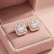 Regal Mosaic Diamond Studs