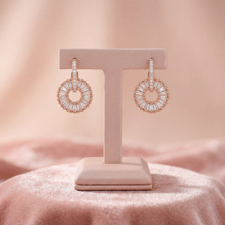 Celestia Radiance Diamond Drop Earrings