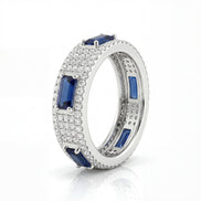 Sapphire Grande Eternity Ring