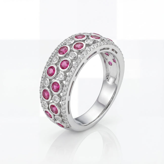 Ruby Pavé Luxe Band