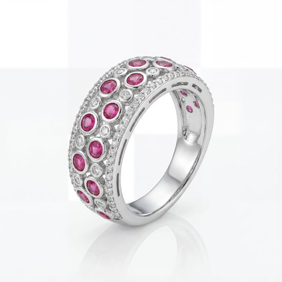 Ruby Pavé Luxe Band