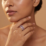 Ruby Pavé Luxe Band