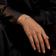 Twin Serpent Unity Bracelet