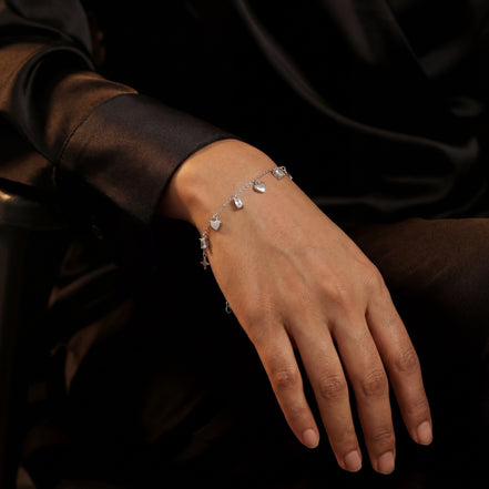 Celestial Love Charm Bracelet